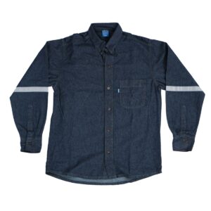 Camisaco Denim manga larga