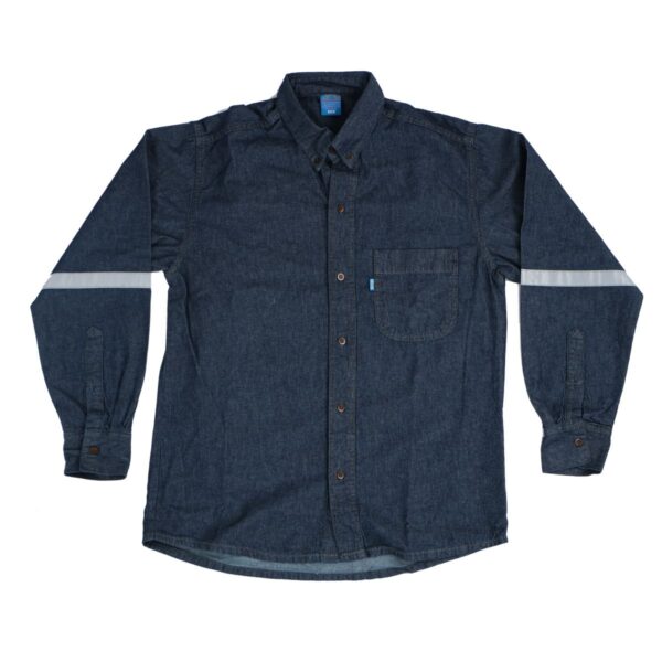 Camisaco Denim manga larga