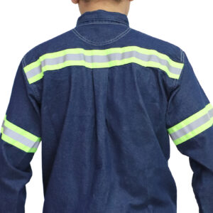 Camisaco Denim manga larga